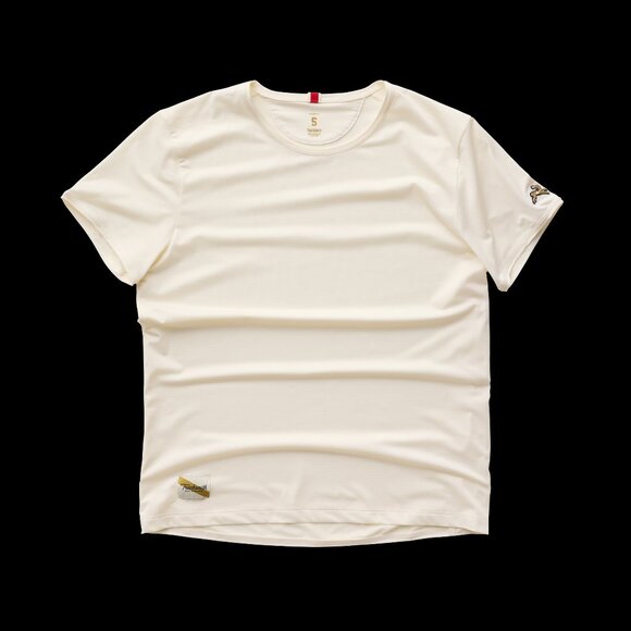 Tracksmith Women's Twilight Tee - Size Medium, Ivory NWT - Picture 1 of 1